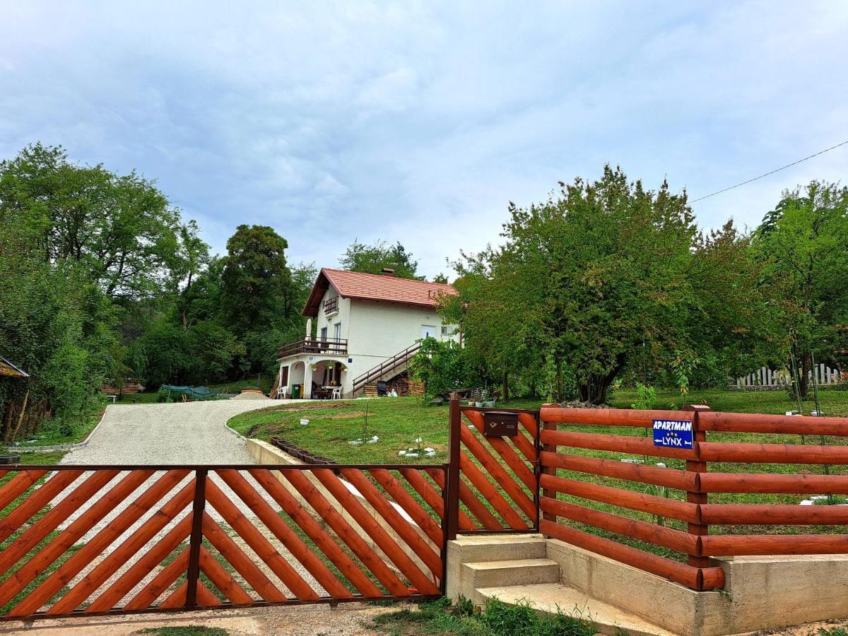 Apartman Lynx On Lake Sabljaci Ogulin Exterior photo